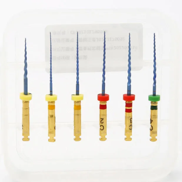 MPro Blue NiTi File Set أحجام (10، 15، 25، 35)، 25mm