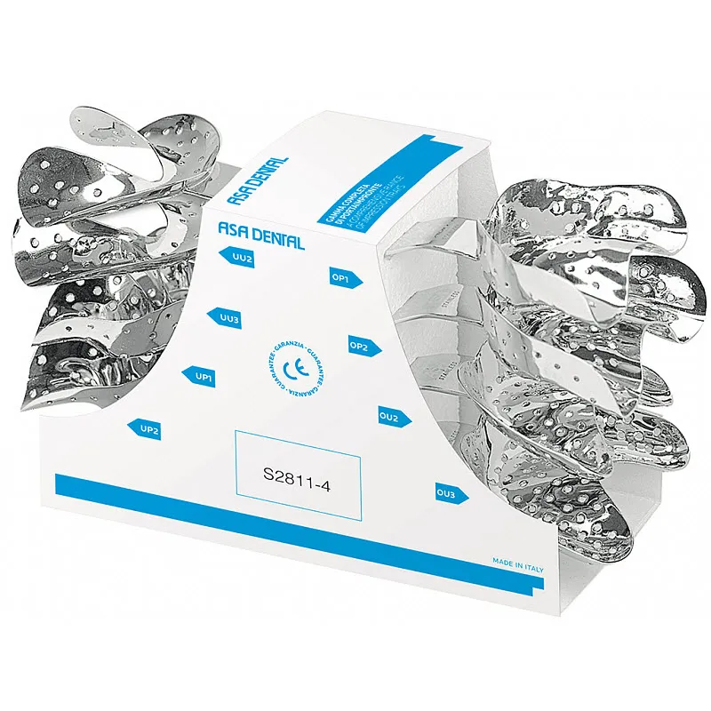 Ehricke S.S طابع مثقب بدون حواف للمرضى عديمي الأسنان، مجموعة Midi/8