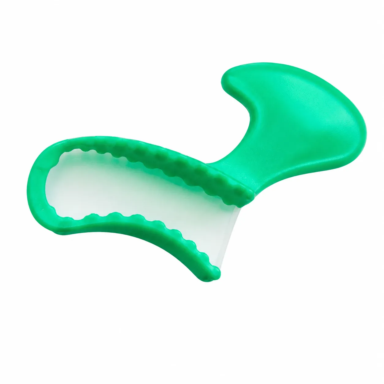 Green Dental Bite Tray, Posterior, PK/35