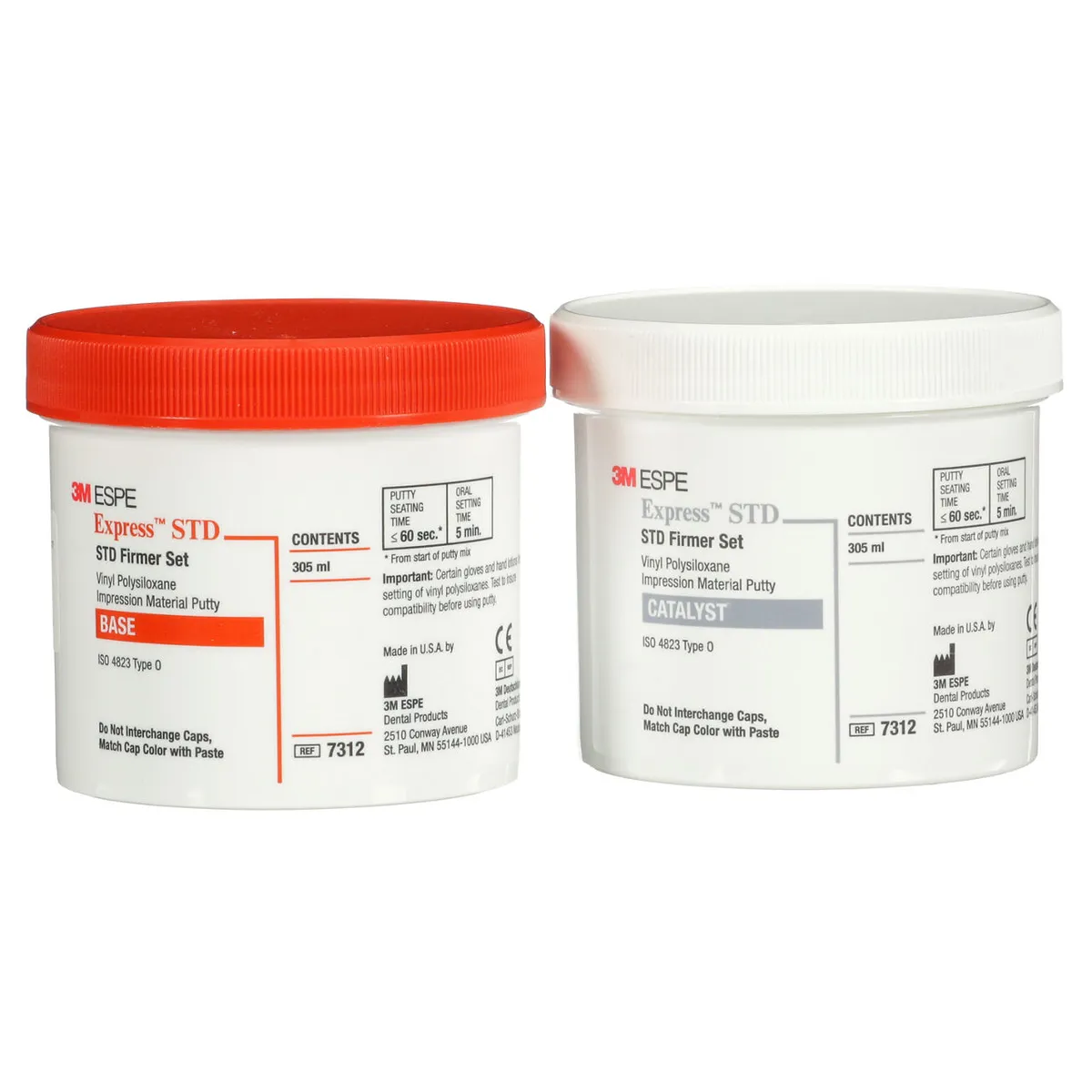 3M Express VPS Registration Material Putty Set 7312