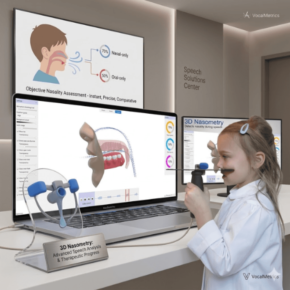 Interactive Nasometer with Educational Games