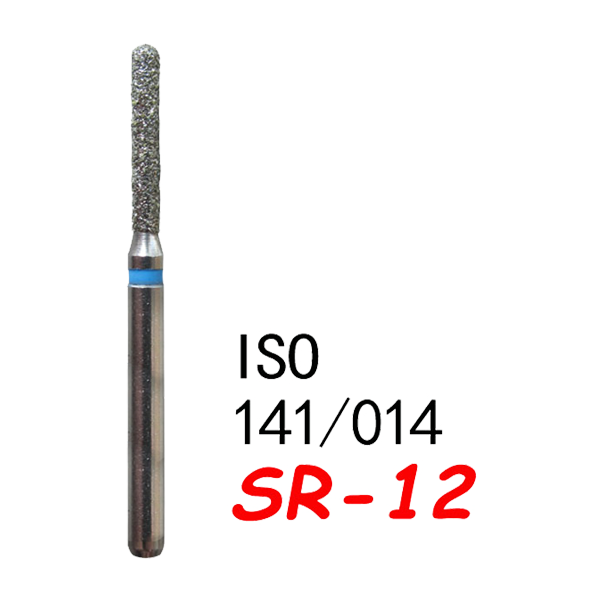 Shoulder Straight Round End Cylinder SR-12, Standard Grit, 141/014