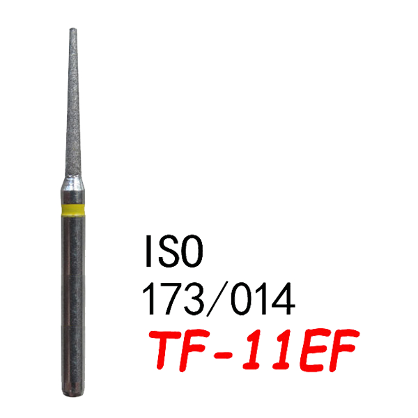 تناقص مستقيم نهاية مسطحة TF-11EF، حبيبات ناعمة جداً، 173/012