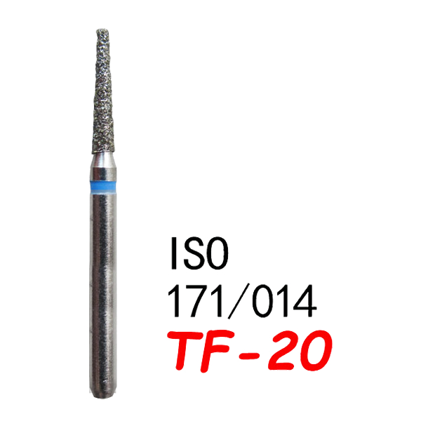 Straight Taper Flat End TF-20, Standard Grit, 171/014