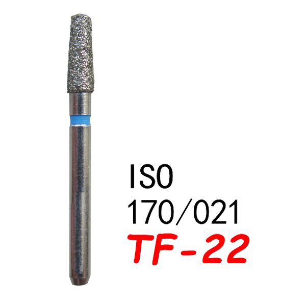 تناقص مستقيم نهاية مسطحة TF-22، خشونة قياسية، 170/021