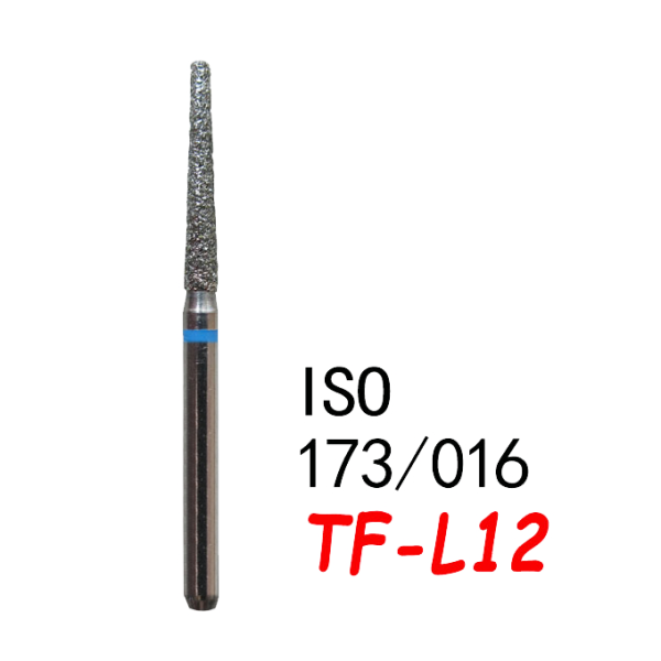 تناقص مستقيم نهاية مسطحة ساق طويلة TF-L12، خشونة قياسية، 173/016