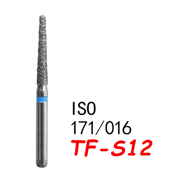 Straight Taper Flat End Short TF-S12, Standard Grit, 173/016
