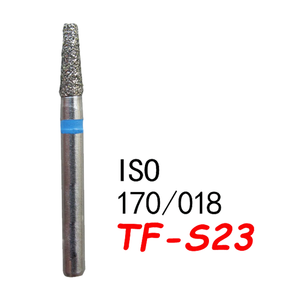 تناقص مستقيم نهاية مسطحة قصيرة TF-S23، حبيبات قياسية، 170/018