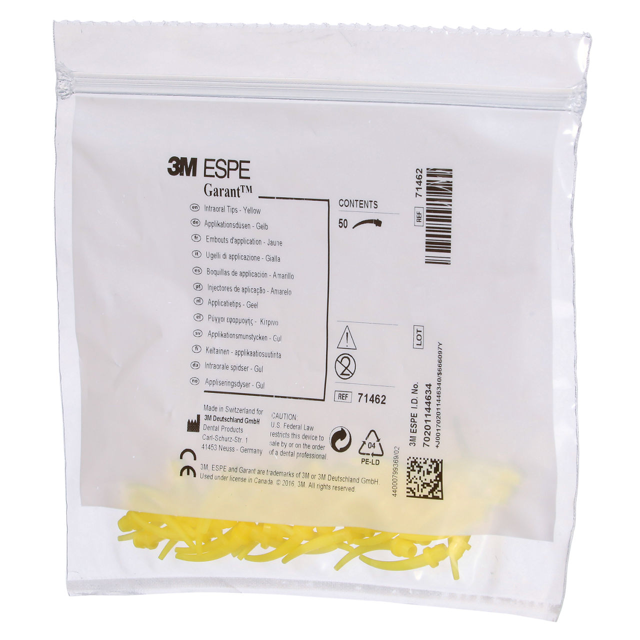 3M Garant رؤوس داخل الفم صفراء إعادة تعبئة 71462