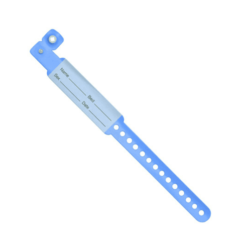 Adult Patient ID Wristbands, 100 Pieces