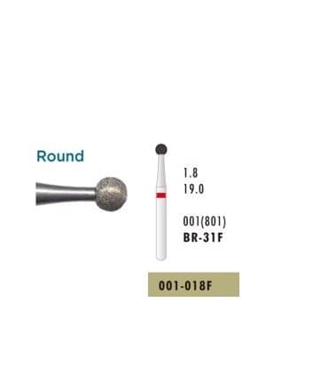 سنبلة ألماسية Br-31F (001-018F)، حمراء