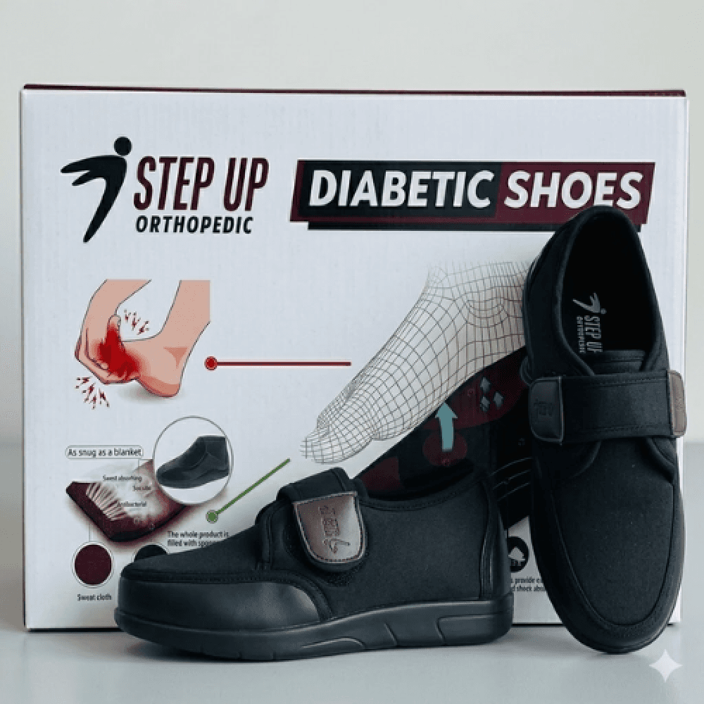 Diabetic Shoes, Closed-Toe, Step Up