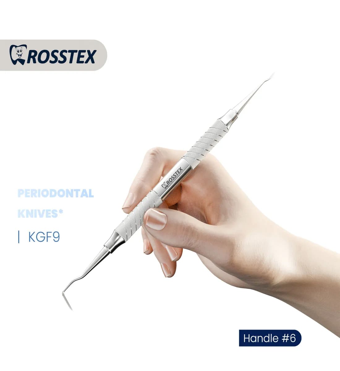 Periodontal Knife Goldman-Fox 9, Handle No. 6