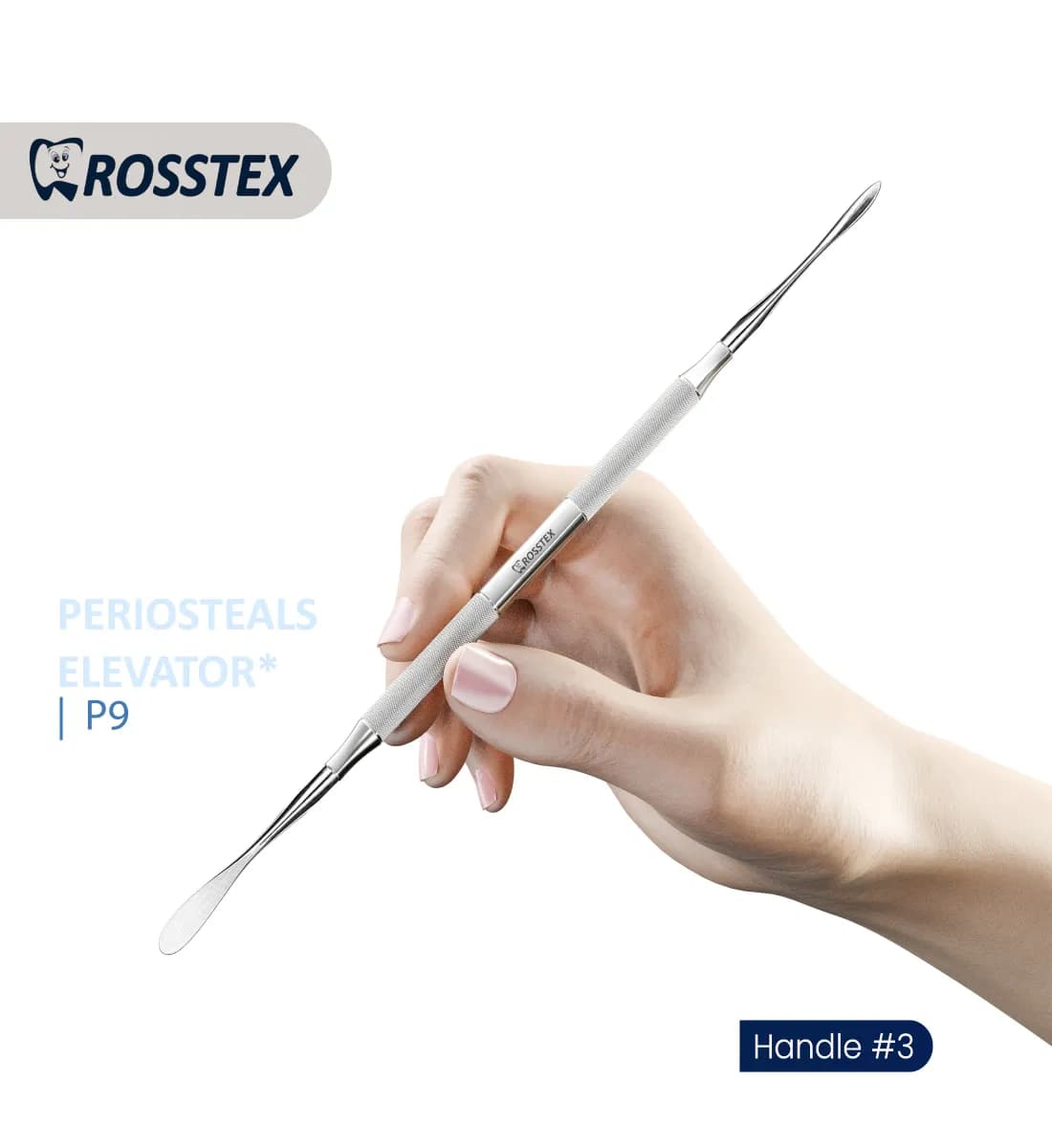 Periosteal Elevator Molt, 17.0 cm, Solid Handle No. 3