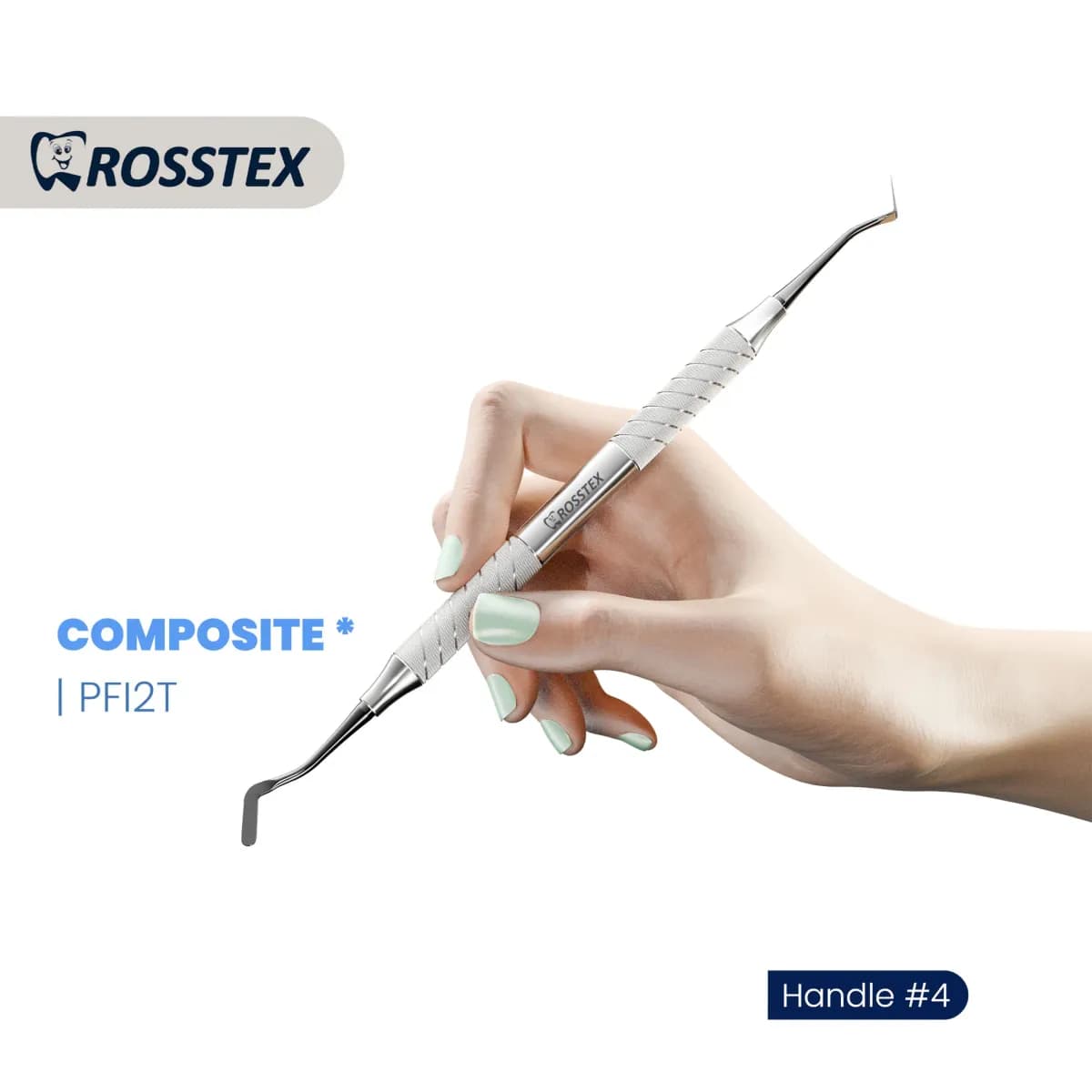 Composite Instrument 2, Titanium Nitride Coated, Handle No. 4