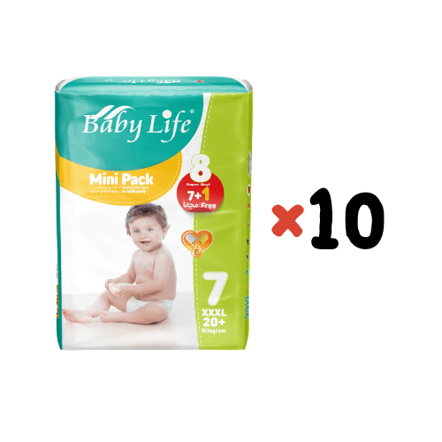 Baby Life Baby Diapers, Size 7, XXXL