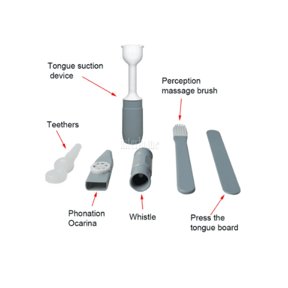 Speech Therapy and Tongue Training Kit