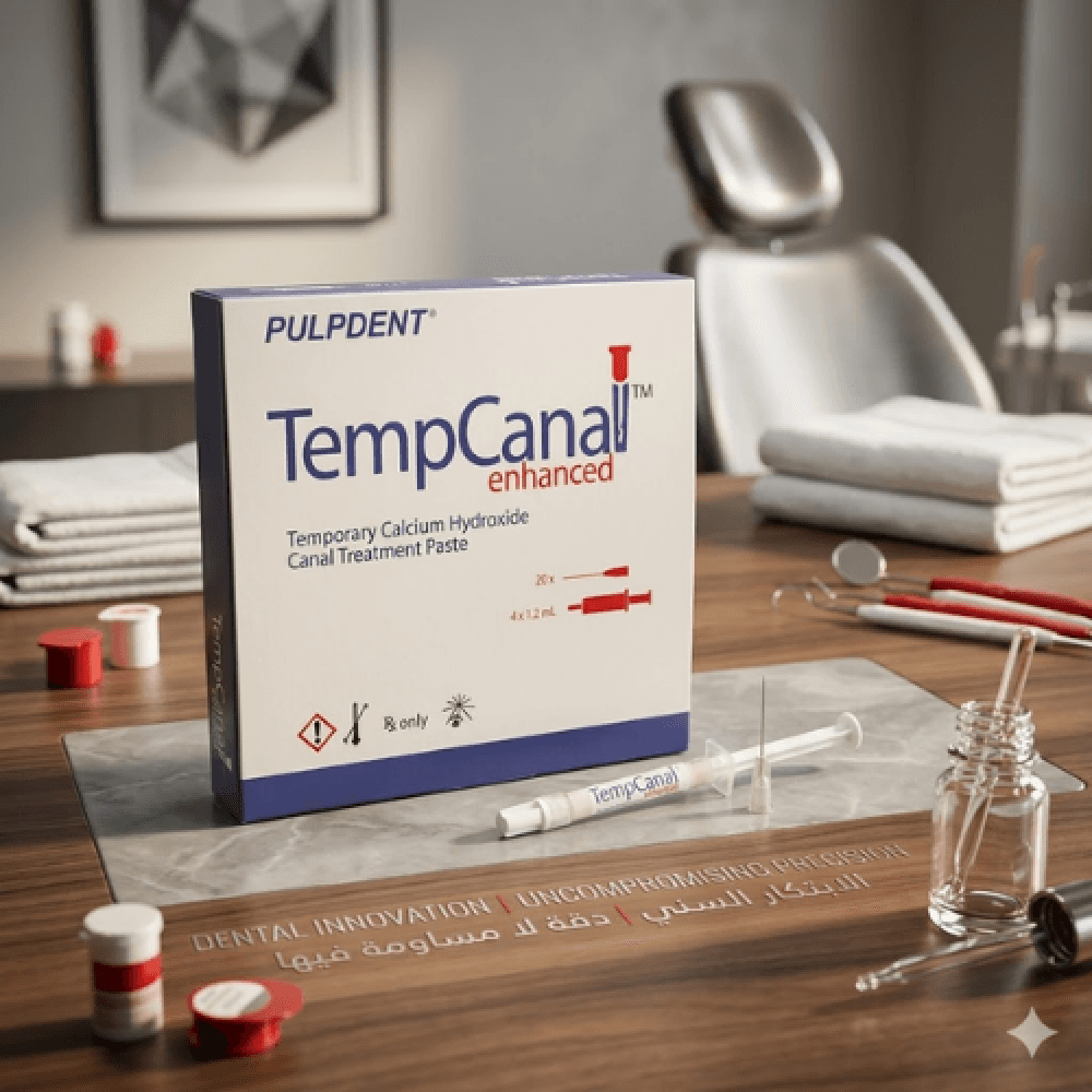 TempCanal Enhanced معجون هيدروكسيد الكالسيوم مؤقت لعلاج قنوات الجذور TE4