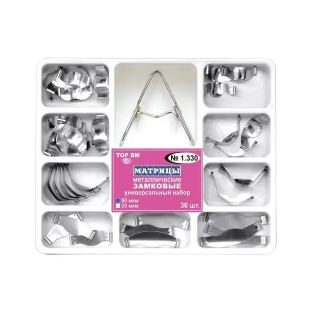 Saddle Metal Matrices Springclip Kit/18