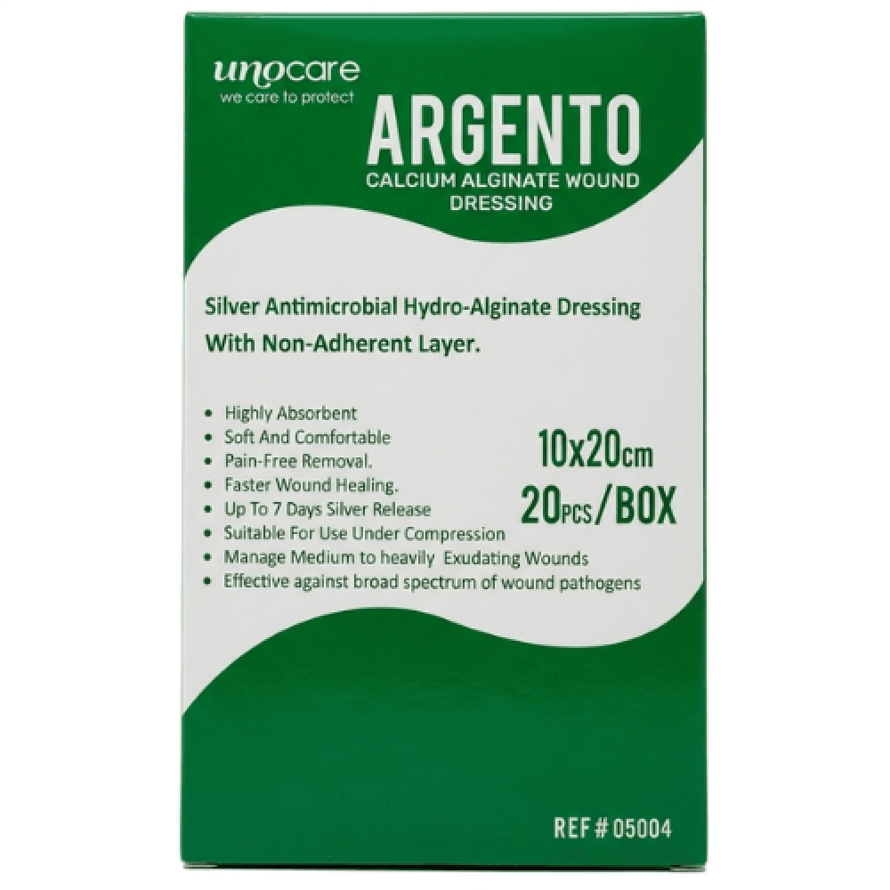 ARGENTO ضماد الجروح بالفضة 20*10 سم
