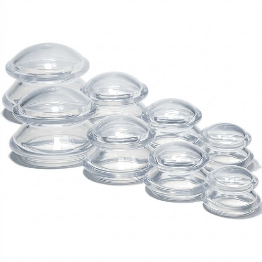 Silicone Cupping Cups, 8 Pcs Set