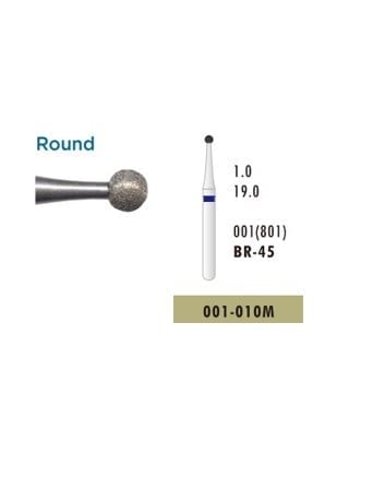 سنبلة ألماسية Br-45 (001-010M)، زرقاء، عبوة 5 قطع