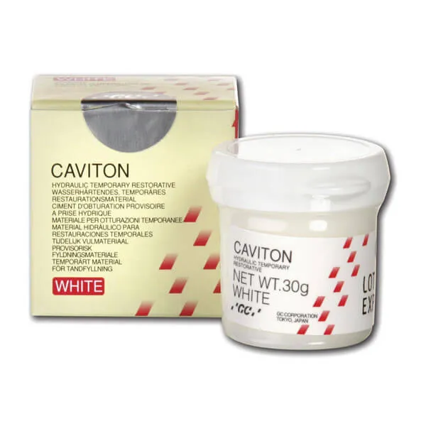 GC CAVITON Jar، حشوة مؤقتة، أبيض