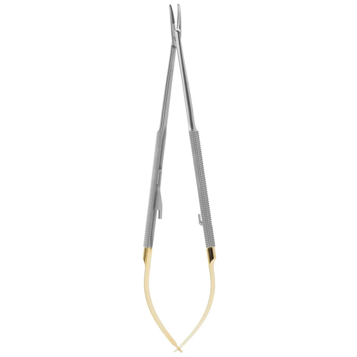 Needle Holder Castroviejo, 180mm, Curved TC