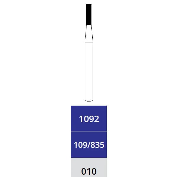 Diamond Bur, Cylinder, X-Fine, FG, 010