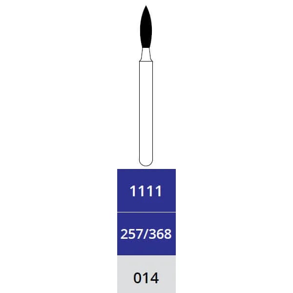 Diamond Bur, Flame, Medium, FG 014