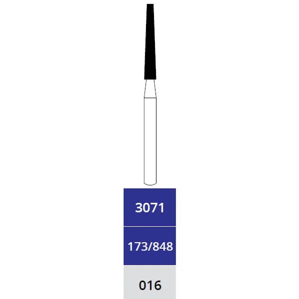 Diamond Bur, Truncated Cone, X-Coarse, FG Long 315-016, 3071VC