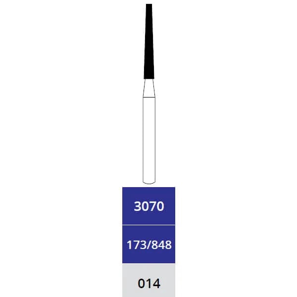 Diamond Bur, Truncated Cone, X-Fine, FG (Very Long) 014