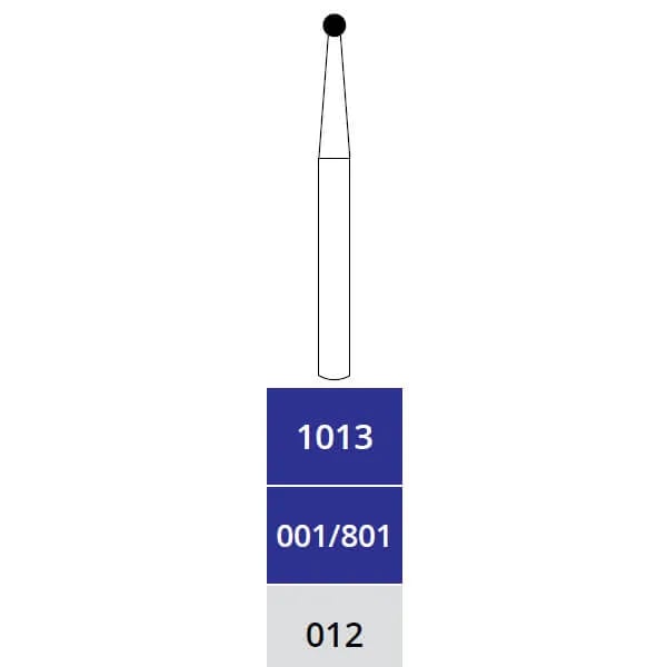 Diamond Burs, Round, Medium, FG 012
