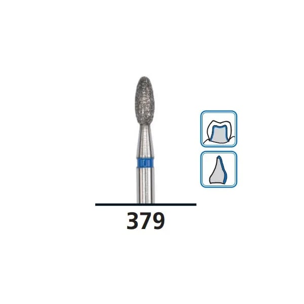 سنابل ماسية بشكل بيضة C379، خشونة فائقة النعومة، FG-018