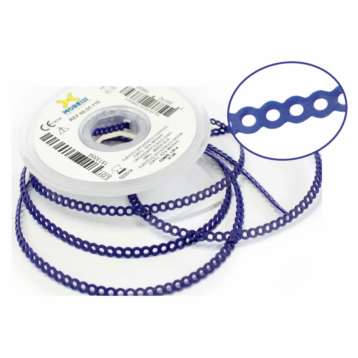 Elastic Chain Close, Marine Blue