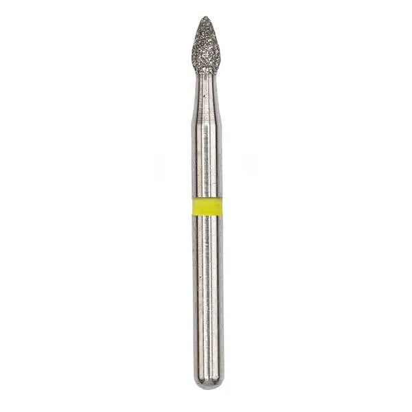 Diamond Bur, FG 016, X-Fine, Flame ISO #274
