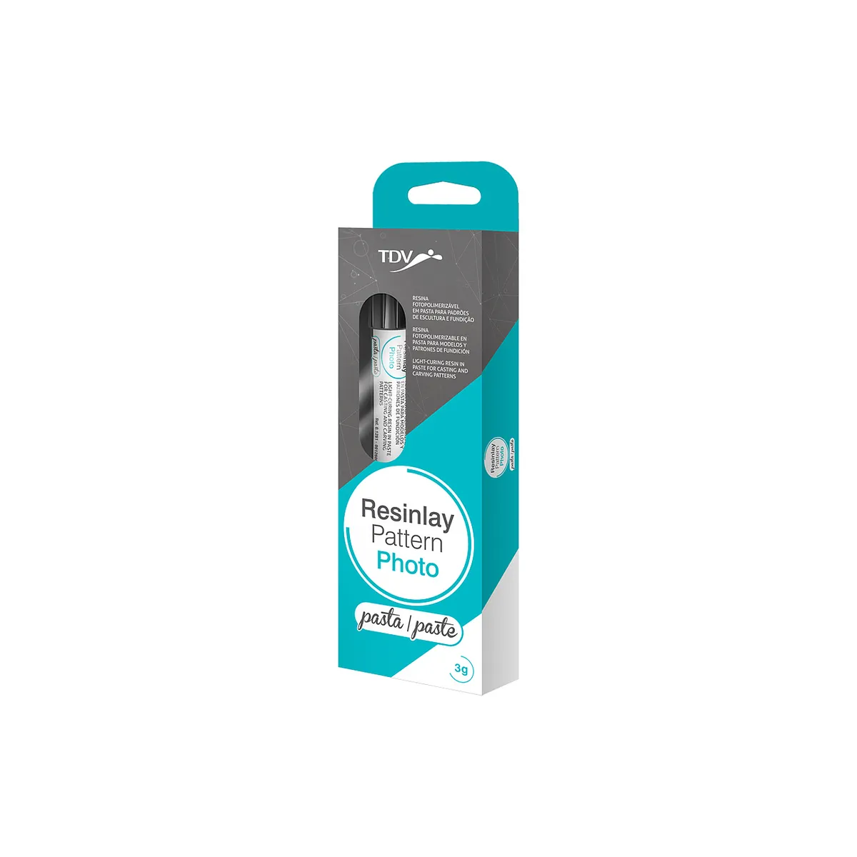 Resinlay Pattern Photo Paste, LC Modeling Resin, 3g Syringe