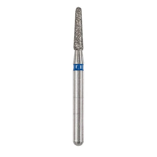 Diamond Bur, FG 014, Medium, Cone Round End ISO #222