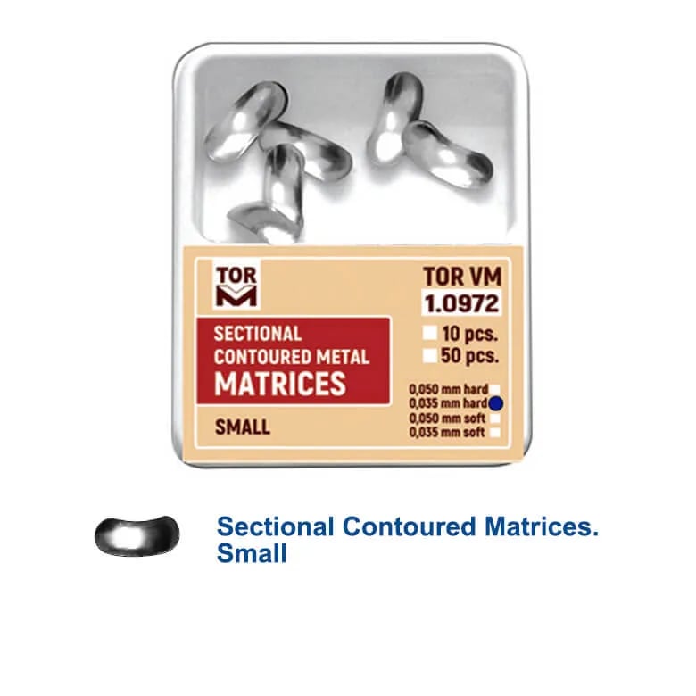 Sectional Contoured Matrices Small, Hard