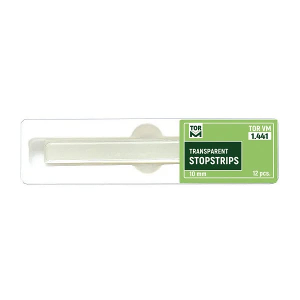 Transparent Stopstrips, 10mm Width, 100mm Length