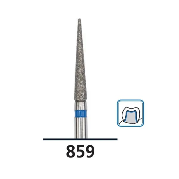 سنابل ألماسية طويلة شكل إبرة G859، خشونة خشنة، FG-010