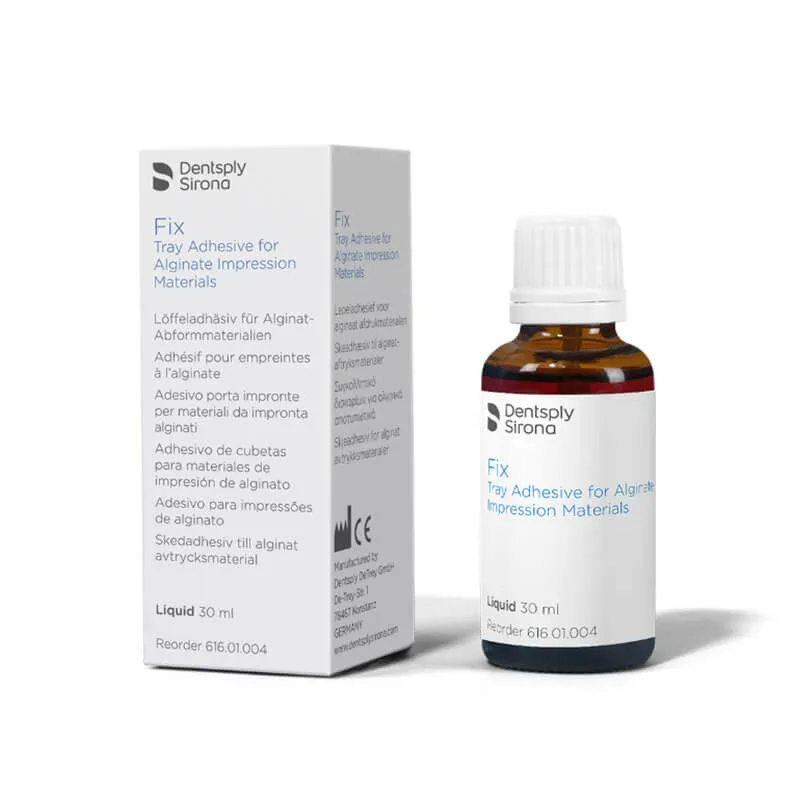 Fix Adhesive Liquid، التصاق طابع الألجينات، 30ml