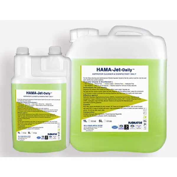 HAMA JET DAILY, Daily Aspirator Cleaner and Disinfectant, 5L