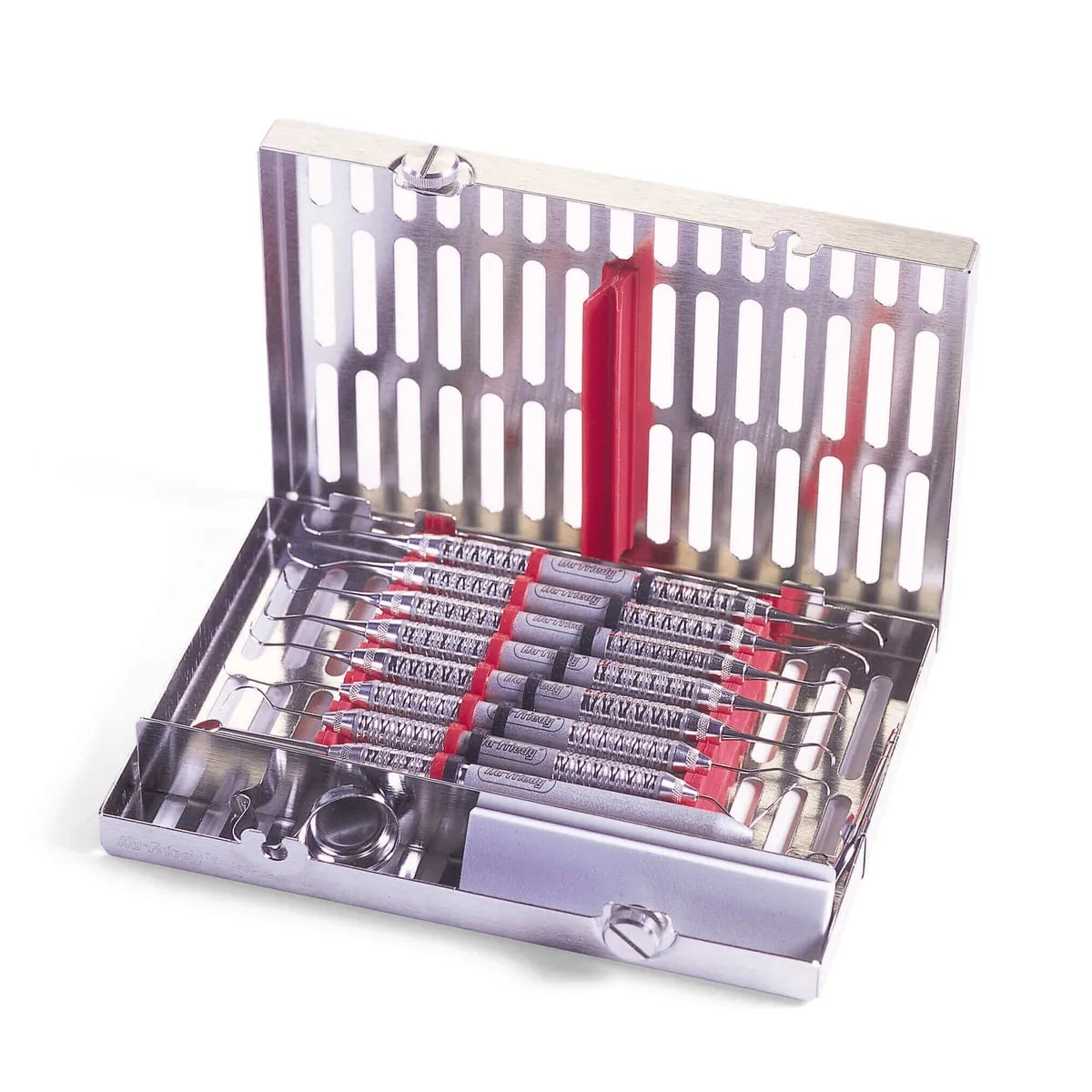 IMS Signature Series 8 Instruments Cassette with Space, Red