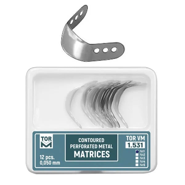 Perforated Contoured Metal Matrices, Small