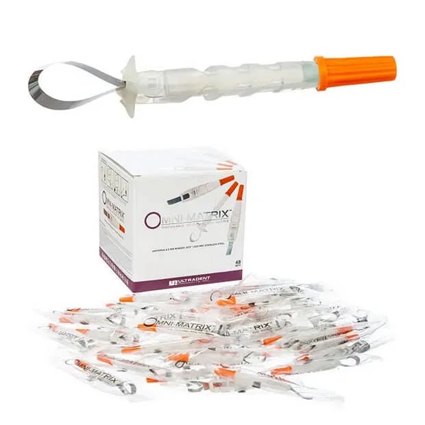 Omni-Matrix SS, Winged 6.5 mm 0.001" (.025 mm) Orange
