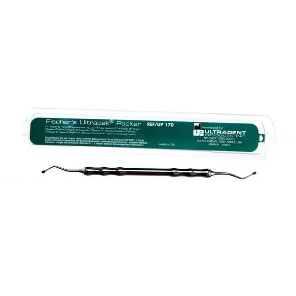 Fischers Ultrapak Packer، حواف رقيقة وتسنينات دقيقة، 90° صغير