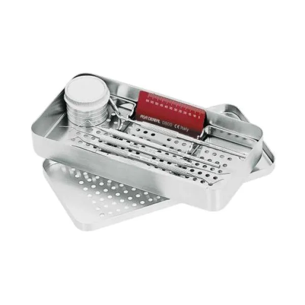 مجموعة أدوات علاج الجذور Kit/7 مع كاسيت