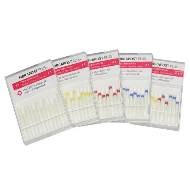 Fiberapost Plus DC, White, Size No.3