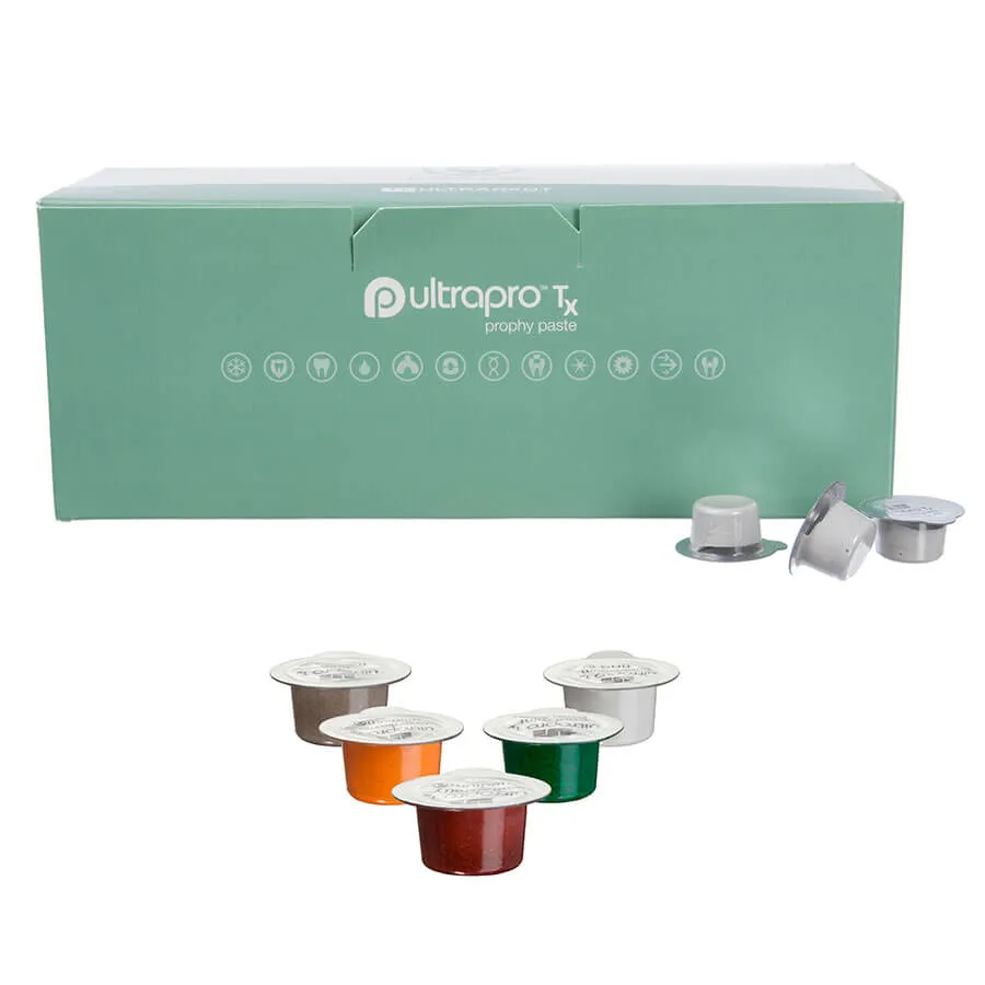معجون Ultrapro TX Prophy، خشونة متوسطة، بنكهة العلكة (خالي من الصبغة)، PK/200